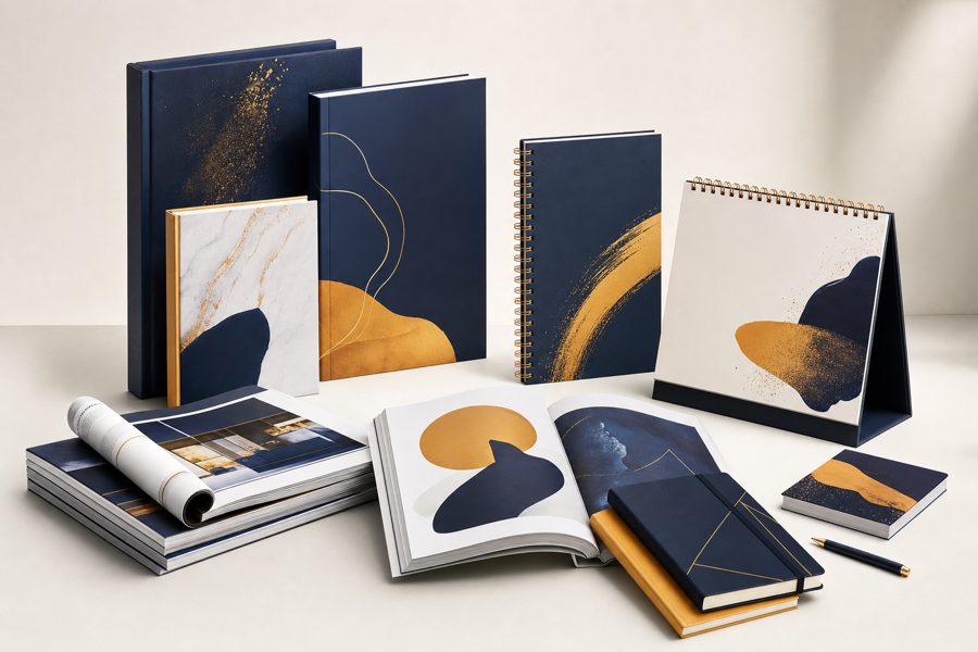 Editorial: libros, revistas, cuadernos y calendarios